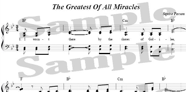 Greatest Of All Miracles