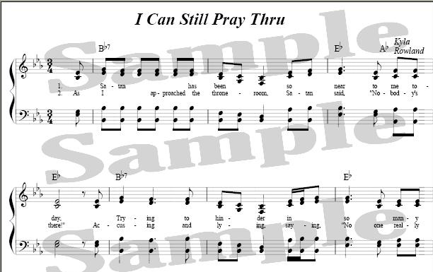 I Can Still Pray Through