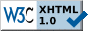 XHTML Validated
